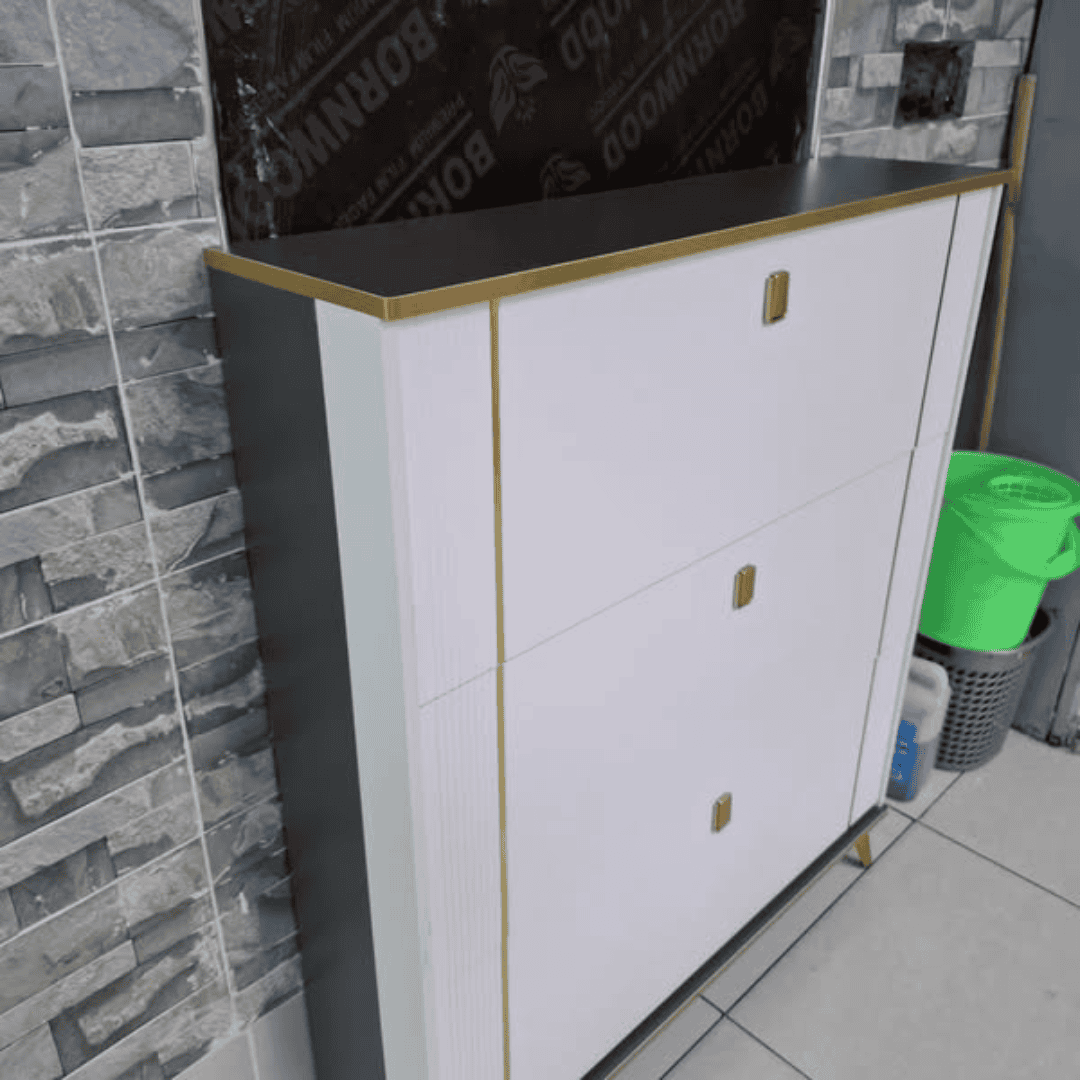Bucket Flip Shoe Rack