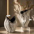 Shell-Inspired Statement Vase Set