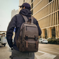 PU Leather Business Backpack