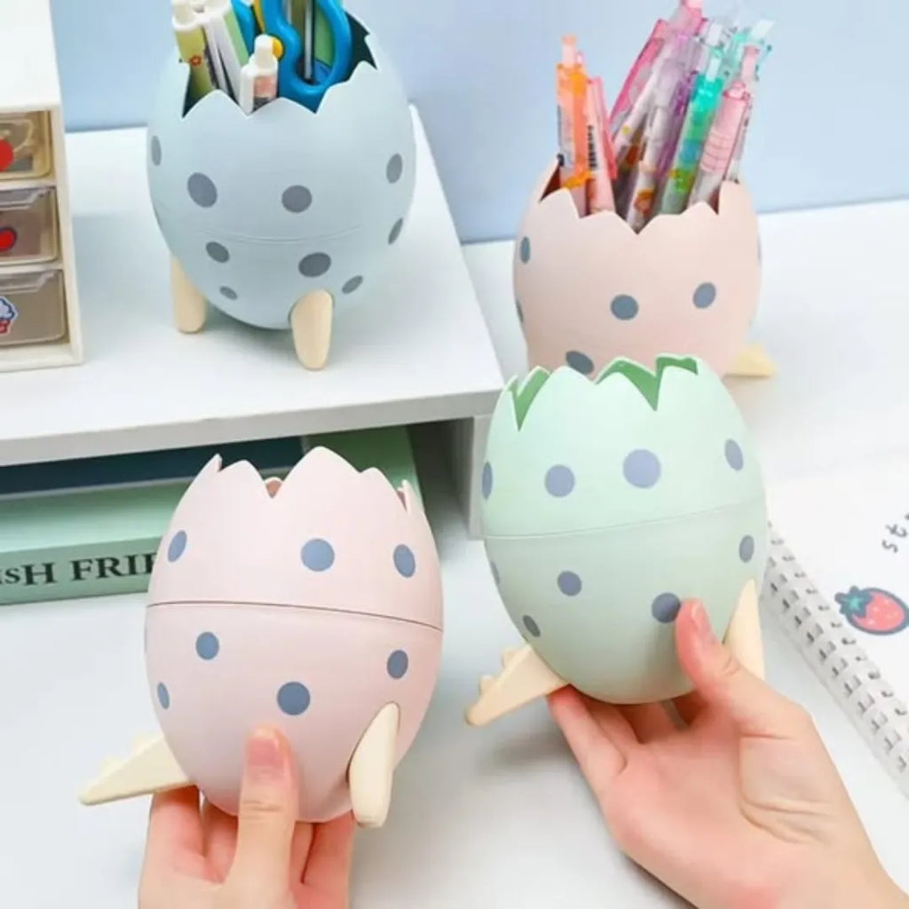 Egg Shape Pen Holder