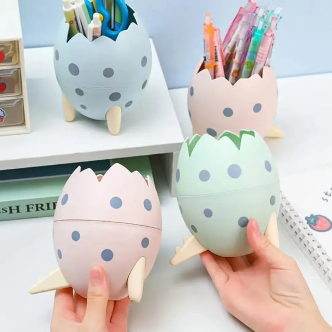 Egg Shape Pen Holder