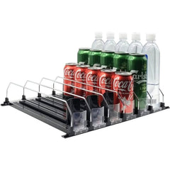 Beverage propeller / adjustable shelf pusher
