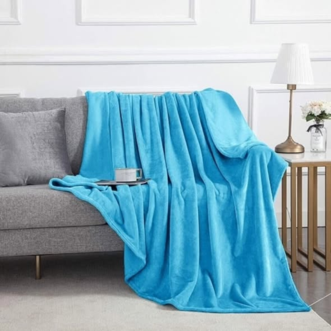 Coral Fleece Throw Blanket