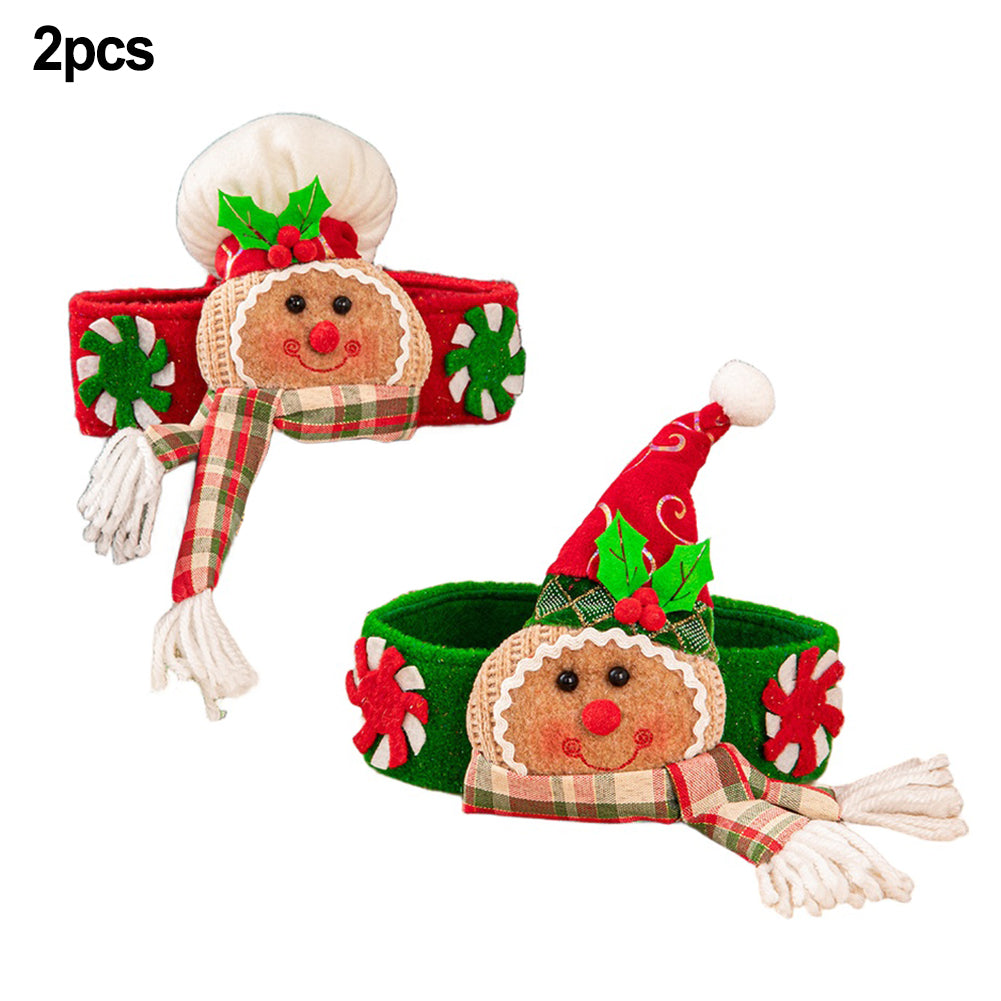 Christmas Cookies Man Curtain Tie Back