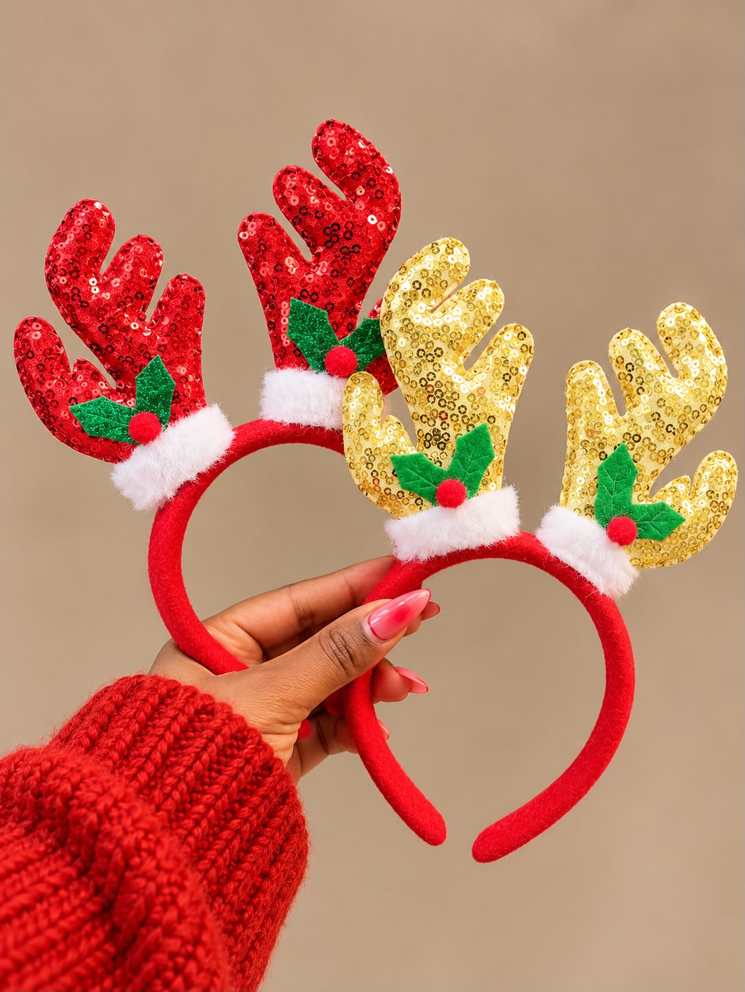 Christmas Reindeer Antler Headband