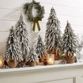 60Cm Snow-Covered Christmas Tree Decoration