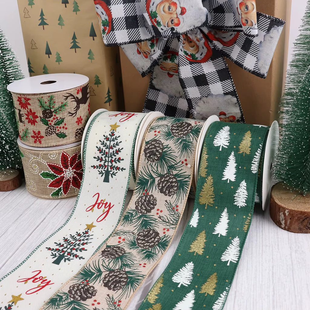 Christmas 10M Decorative Ribbon