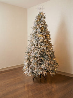 Pre-Lit PVC Artificial Christmas Tree With 3000 Leaves