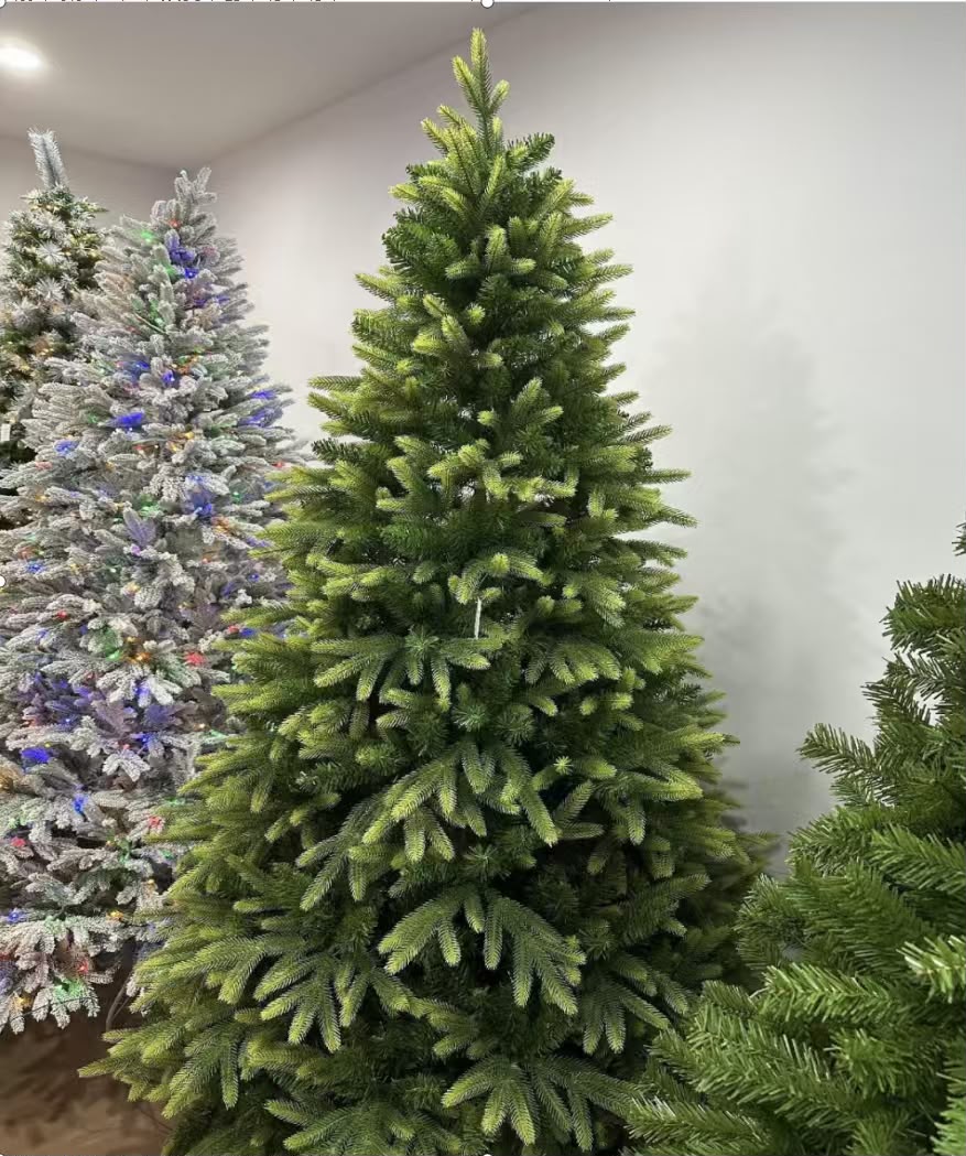 Green Pvc Artificial Christmas Tree