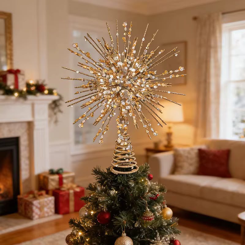 Christmas Star Tree Topper