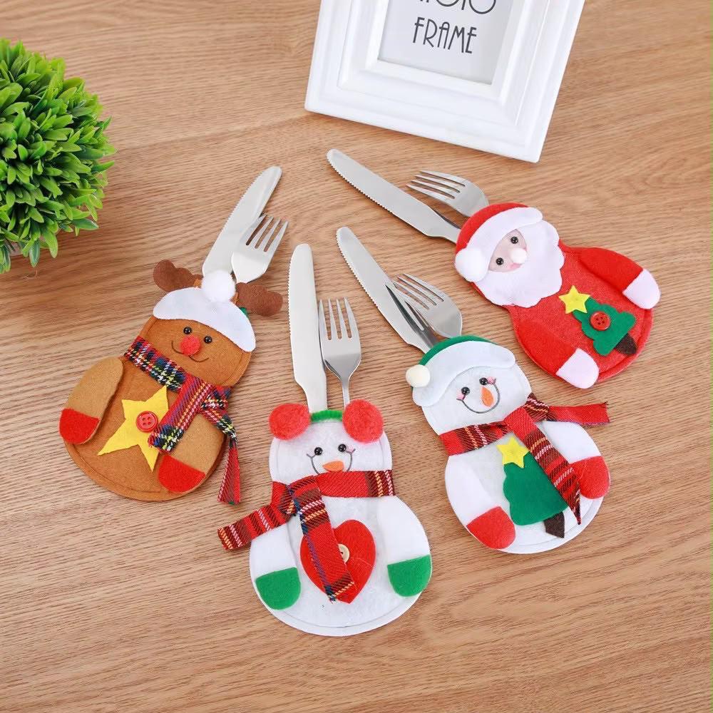 Christmas Cutlery Holder