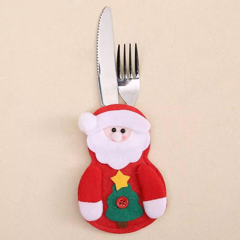 Christmas Cutlery Holder
