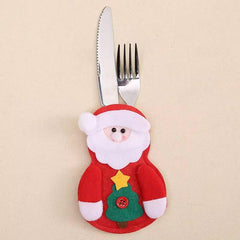 Christmas Cutlery Holder