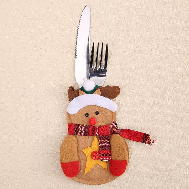 Christmas Cutlery Holder
