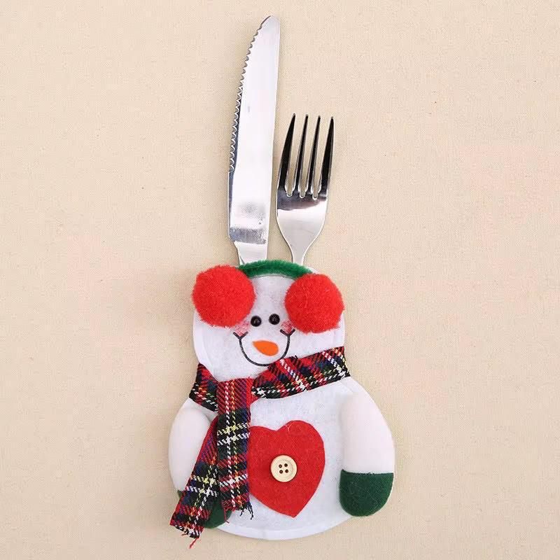 Christmas Cutlery Holder