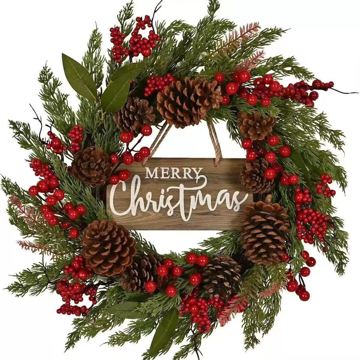 Christmas 50cm Door Wreath