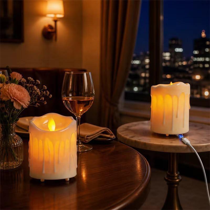 Christmas 5Pcs Set Led Candles
