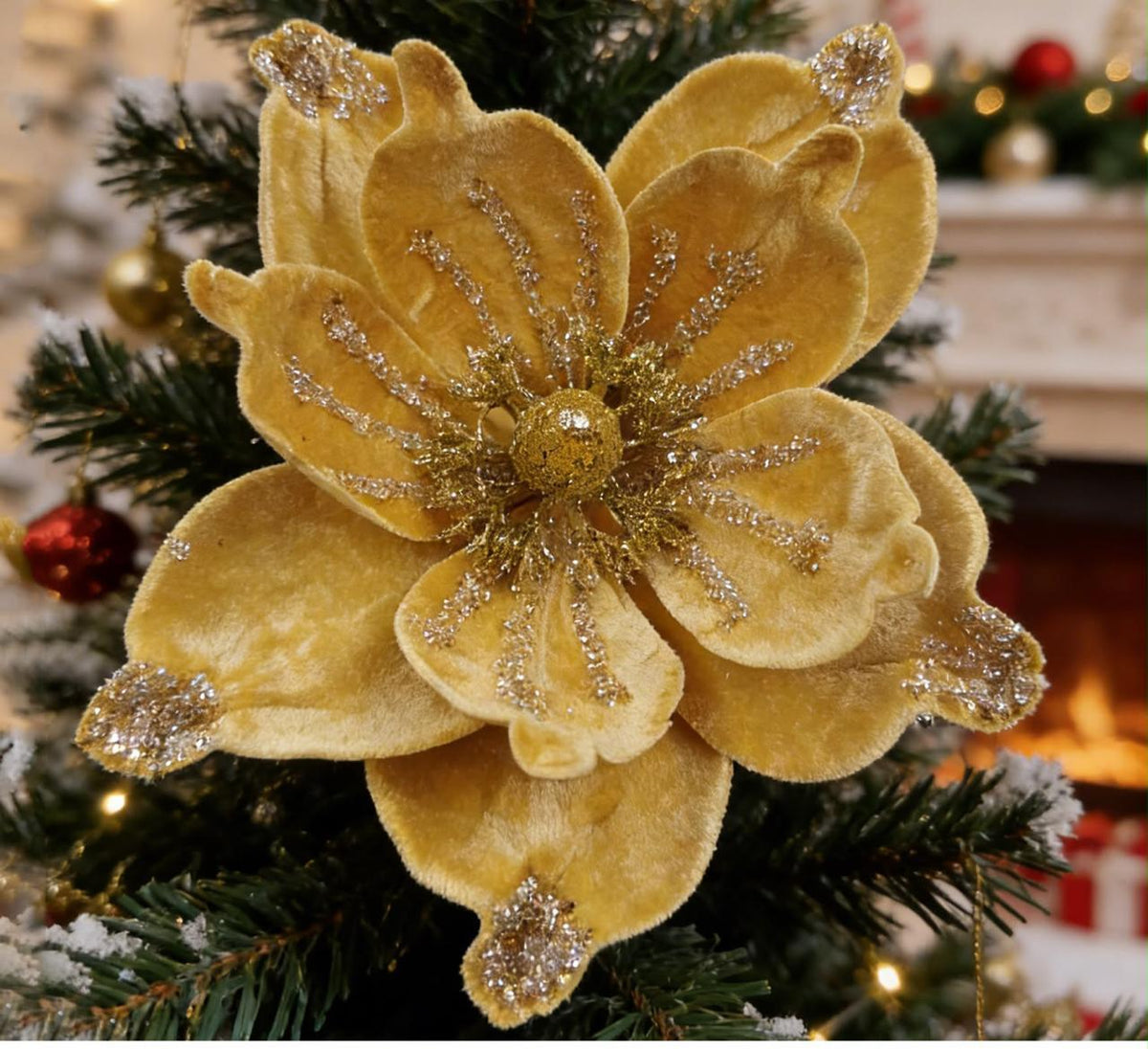 Christmas Artificial Floral Ornament