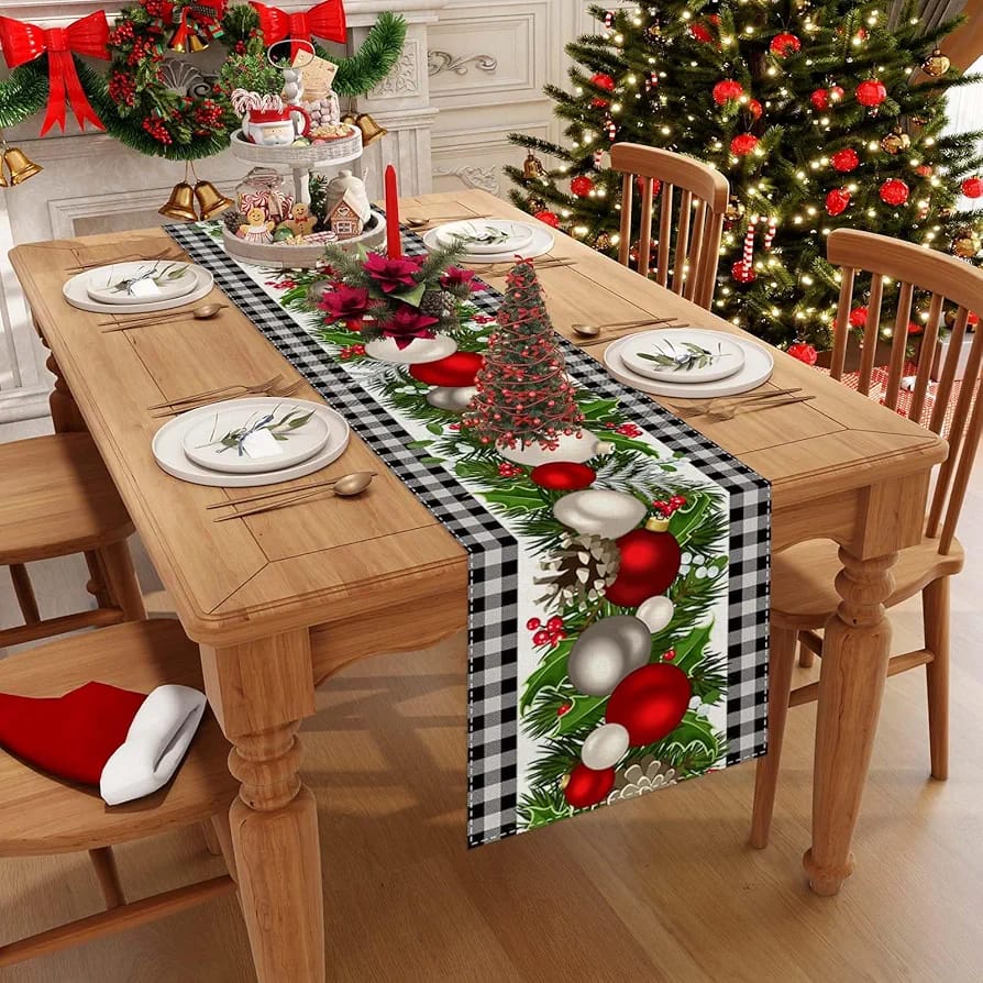 Christmas Themed Table Runner