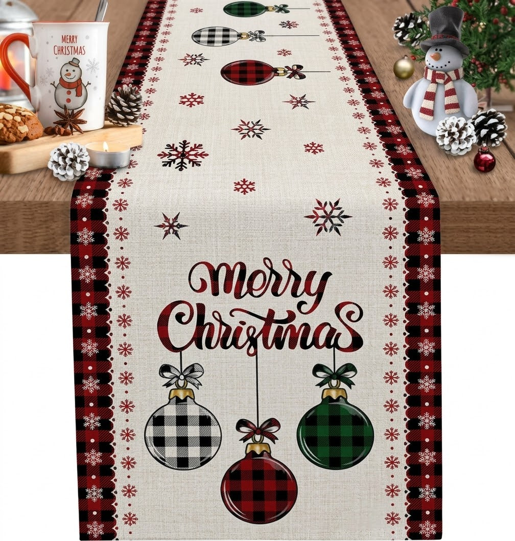 Christmas Themed Table Runner