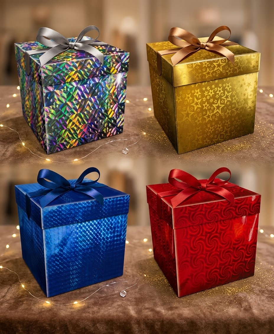Gift Box With Bow