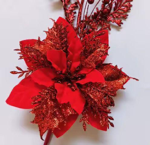 Christmas Berry Decorative Branch