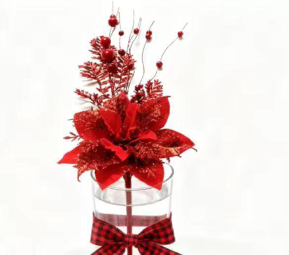 Christmas Berry Decorative Branch