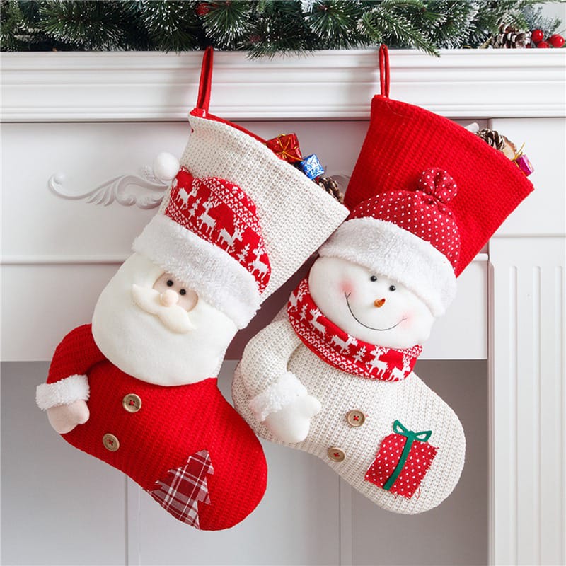Large Christmas Stocking Socks