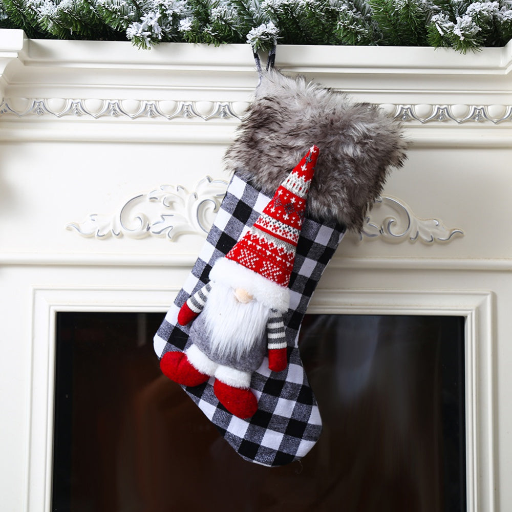 Christmas Stockings Buffalo Plaid