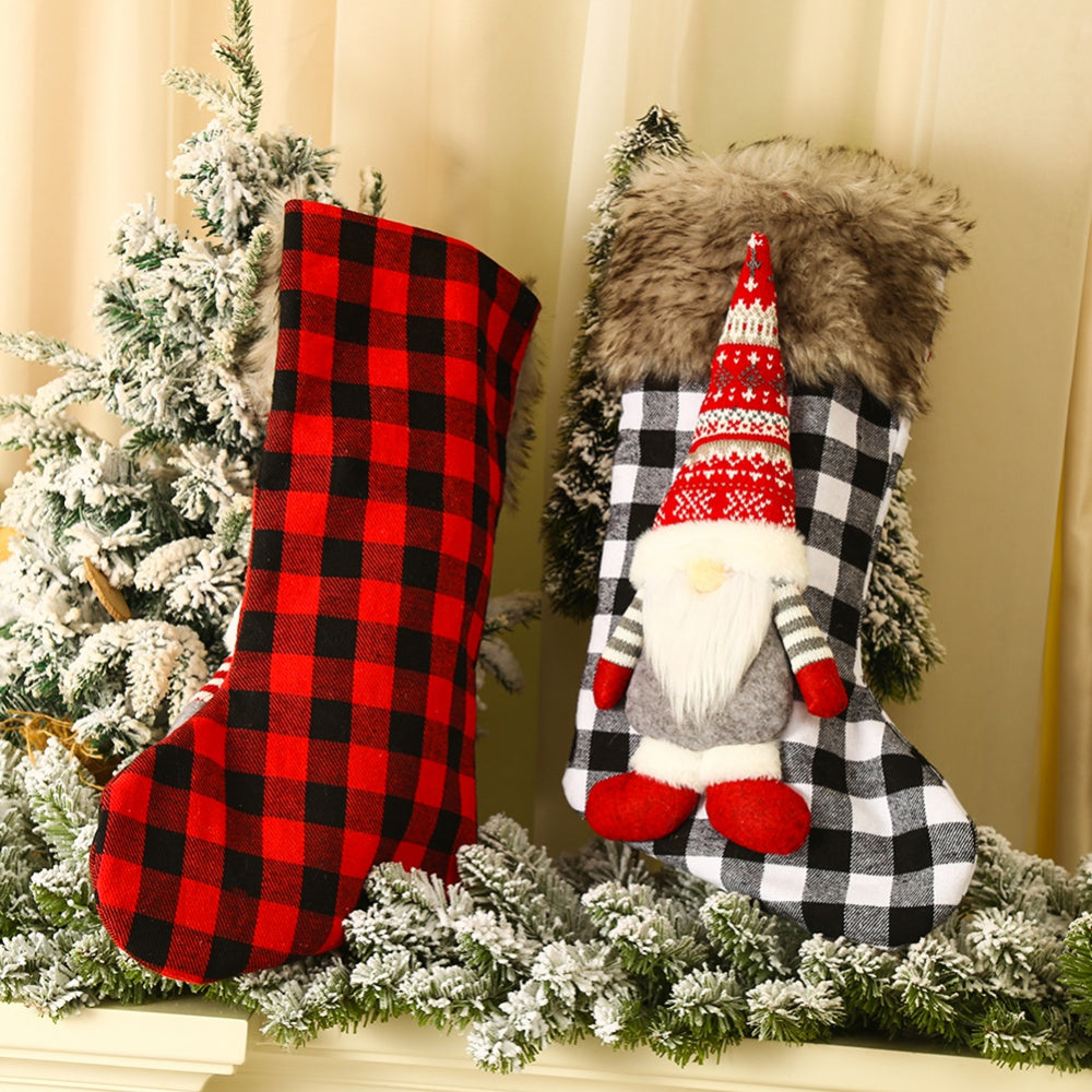 Christmas Stockings Buffalo Plaid