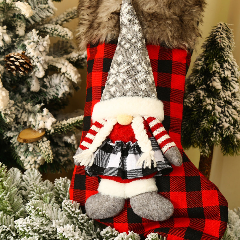 Christmas Stockings Buffalo Plaid