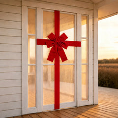 Christmas Door Hanging Bow