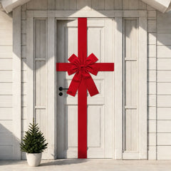 Christmas Door Hanging Bow
