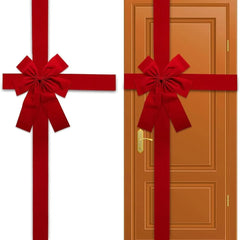 Christmas Door Hanging Bow