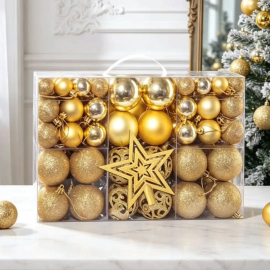 101Pcs Christmas Ball Ornaments