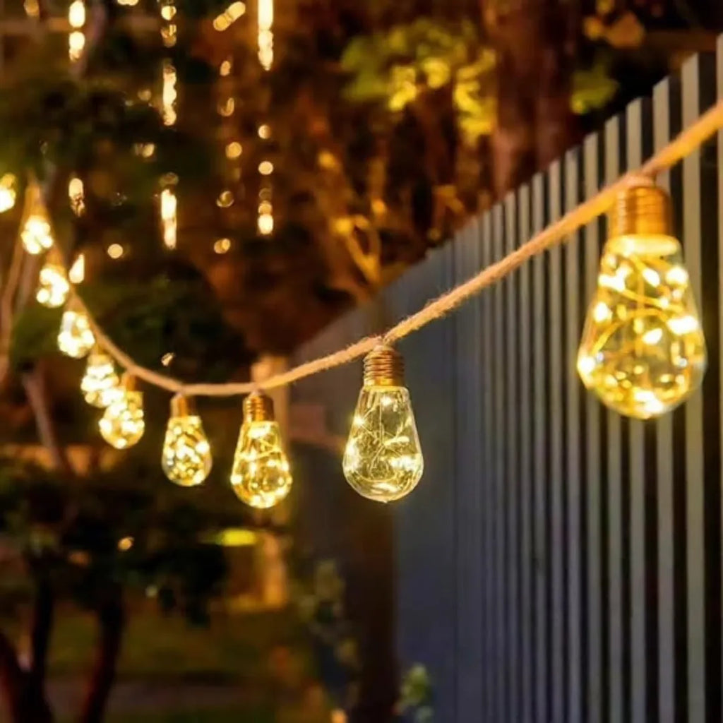 10M VINTAGE ROPE CHRISTMAS LIGHTS