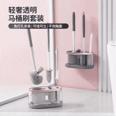 5-in-1 Cleaning Toilet Brush Set with Drying Holder