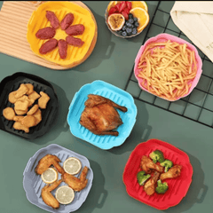 Square Silicone Air Fryer Liners