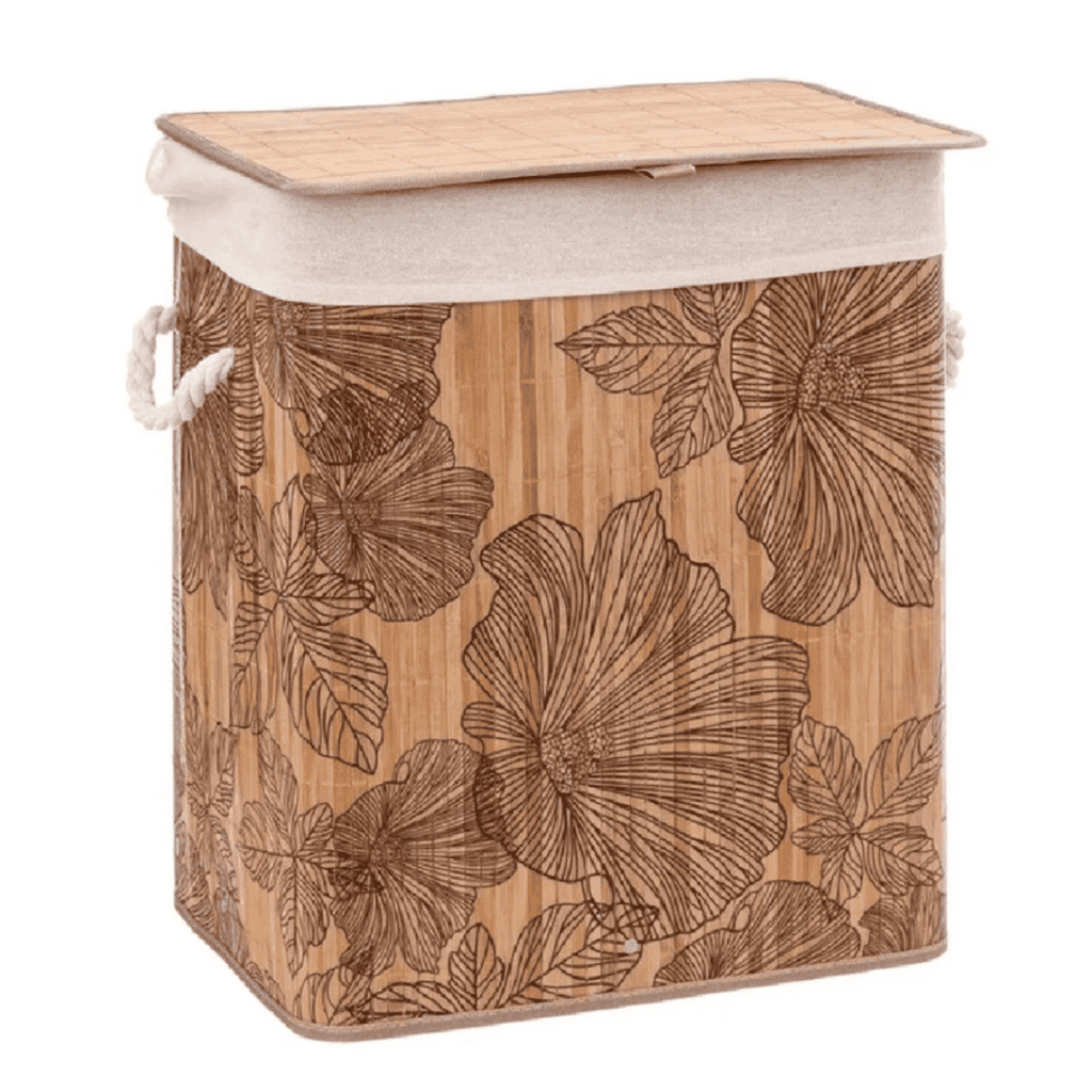 Foldable Bamboo Laundry Basket