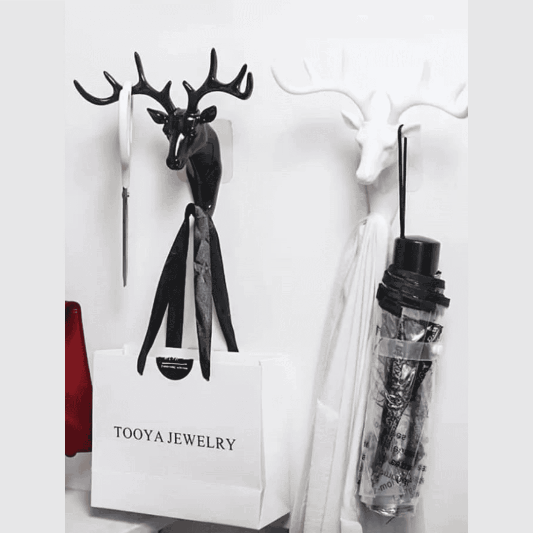 Wall Hanging Hook-Vintage Deer Head Antlers
