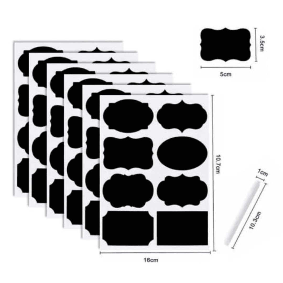 Kitchen Pantry Stickers / Organizing Spice Labels