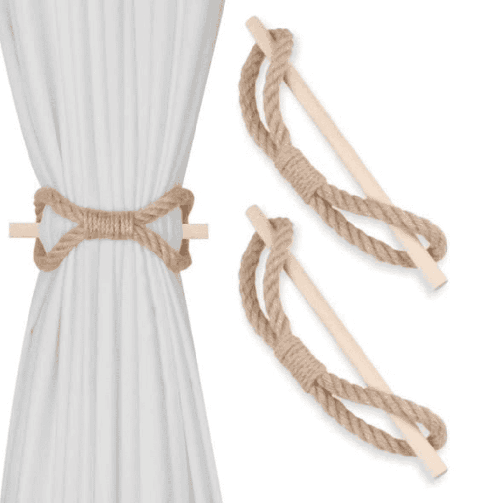 2Pcs Curtain Tiebacks