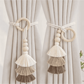 2pcs Tassel Curtain Tie Backs
