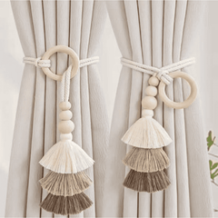 2pcs Tassel Curtain Tie Backs