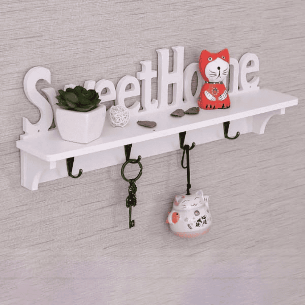 Key Holder Sweet Home Wall Mounted Rack