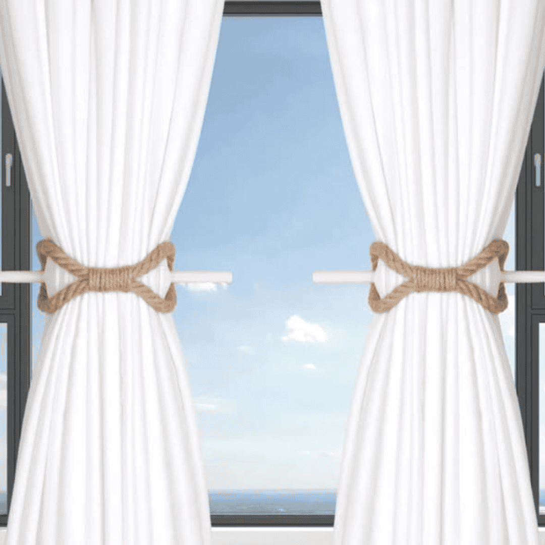 2Pcs Curtain Tiebacks