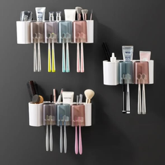 Cute toothbrush holder set