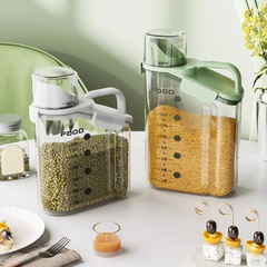Transparent Cereal Storage Box