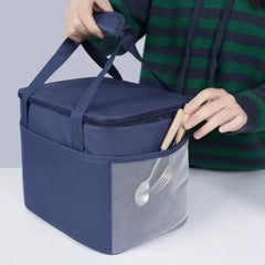 Large Capacity Insulation Lunch Box Handbag