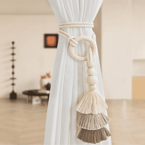 2pcs Tassel Curtain Tie Backs